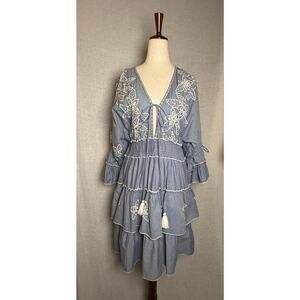 Anisa Spain Boho Peasant Style Dress
Size S/M